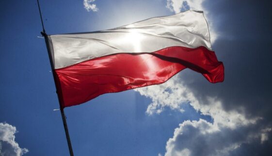 flag poland sky blue poland 792067