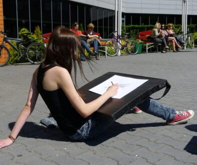 poland woman girl female drawing 85461