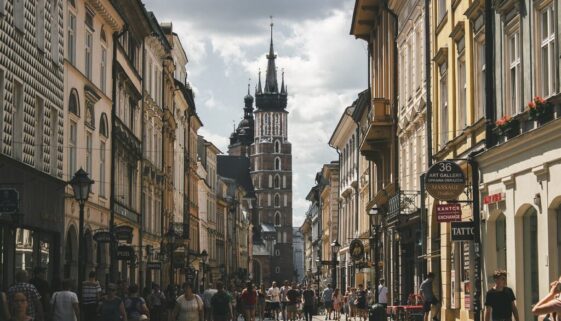 street tower krakow poland tourism 4472321